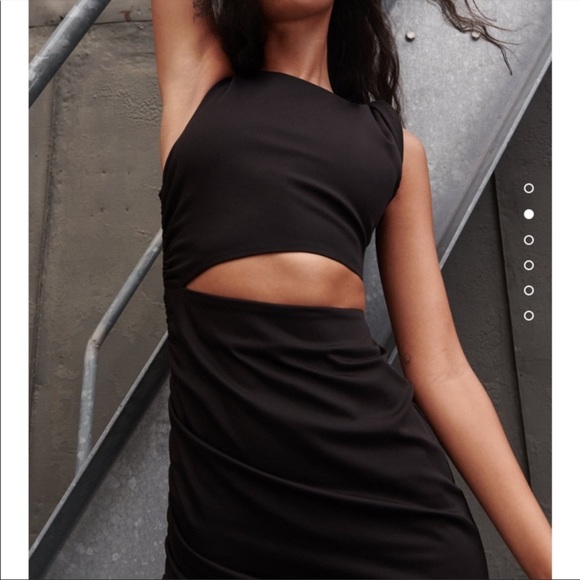 Zara Cut Out Dress - Picture 5 of 11